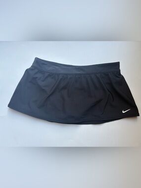 Nike Swim Black Micro Miniskirt Size 8